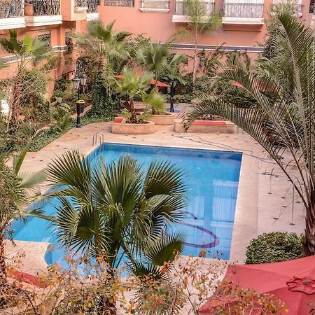 Beautiful, Great Equipped 122 M Holiday Apartment Near Majorelle Garden And Gueliz With Pool Views And A Large Balcony And Terrace Marrakesh Exterior foto