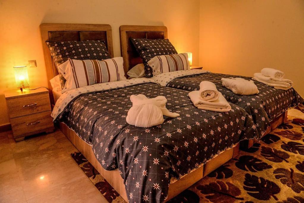 Beautiful, Great Equipped 122 M Holiday Apartment Near Majorelle Garden And Gueliz With Pool Views And A Large Balcony And Terrace Marrakesh Exterior foto