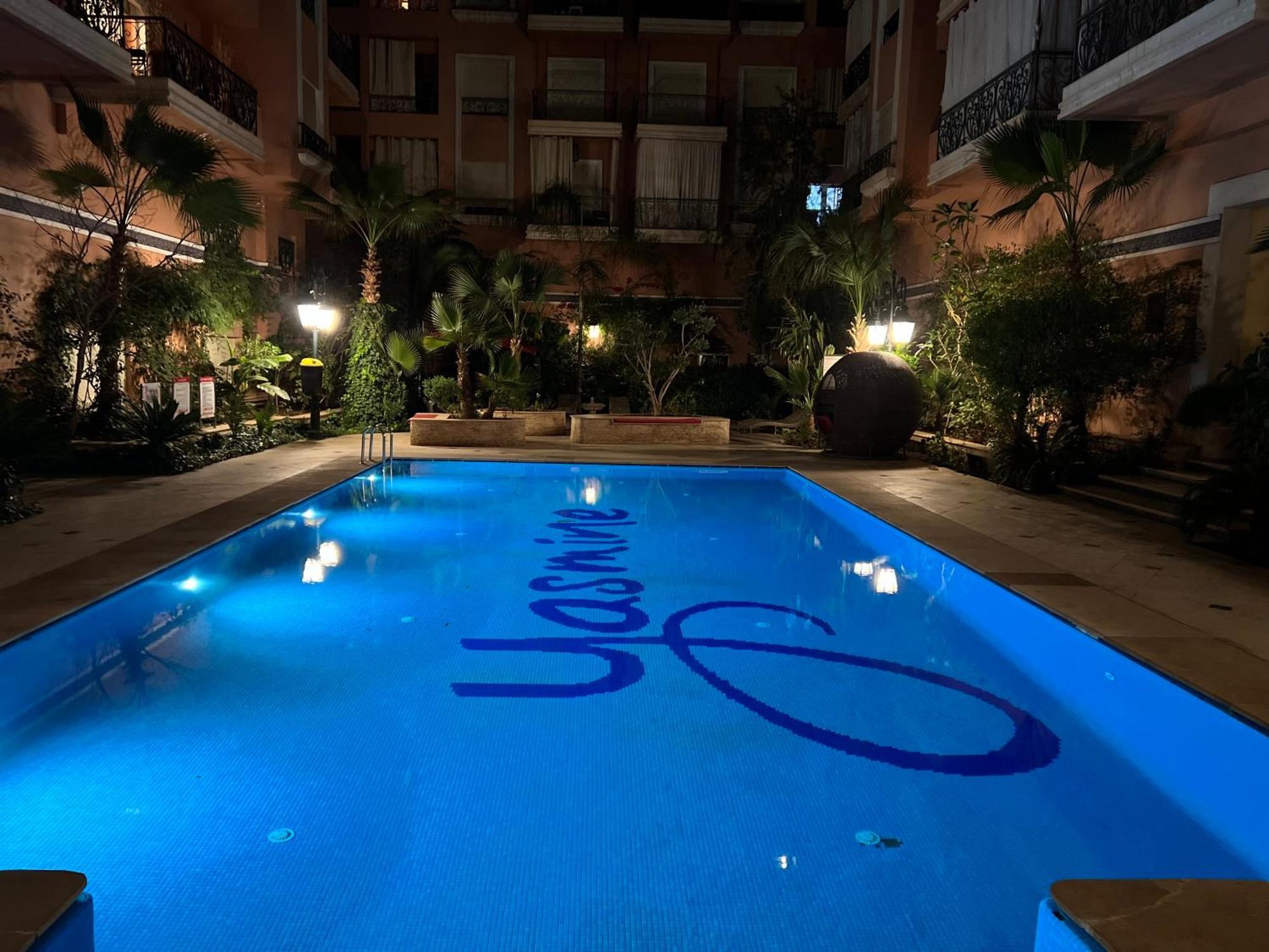 Beautiful, Great Equipped 122 M Holiday Apartment Near Majorelle Garden And Gueliz With Pool Views And A Large Balcony And Terrace Marrakesh Exterior foto